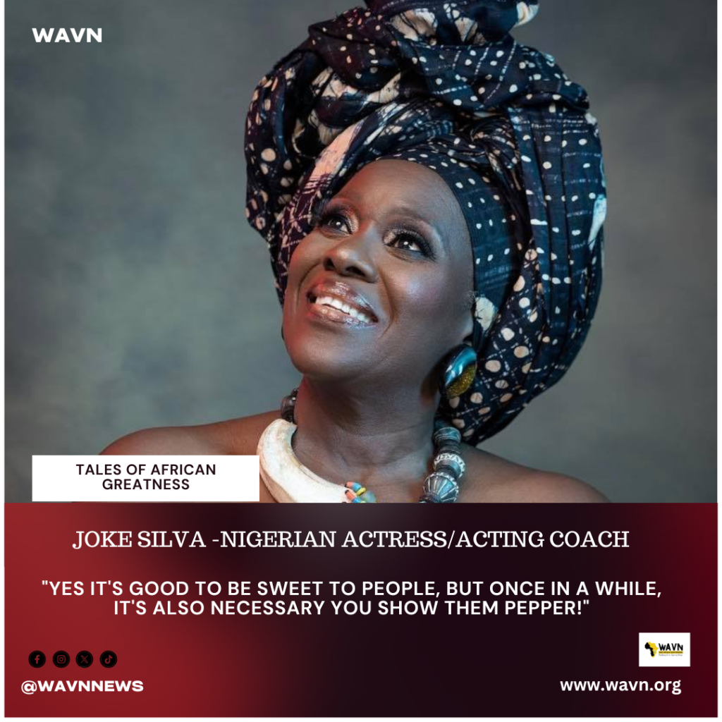 WOMAN OF THE MONTH Joke Silva By -Safeyah Mohammed - West African Voice ...